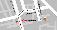 Схема проезда в АрендаАвто-сль